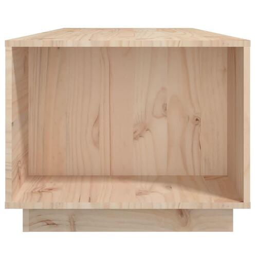 Sofabord 110x50x40 cm massivt fyrretræ