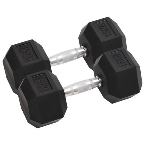 Håndvægte 2 stk. 30 kg støbejern