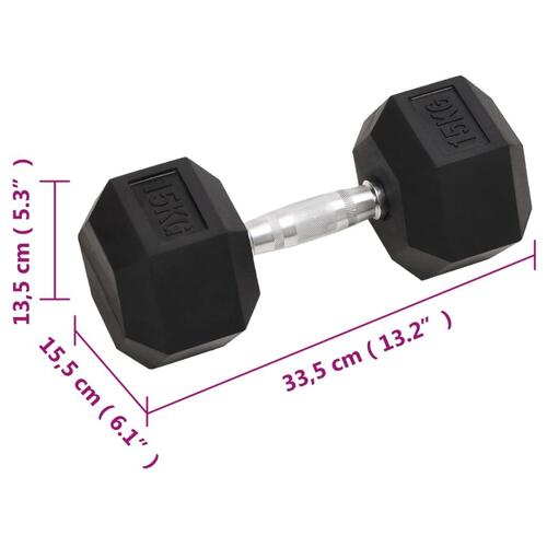 Håndvægte 2 stk. 30 kg støbejern