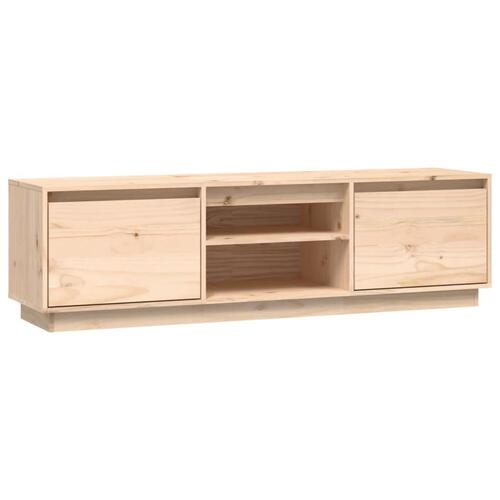 Tv-bord 140x35x40 cm massivt fyrretræ