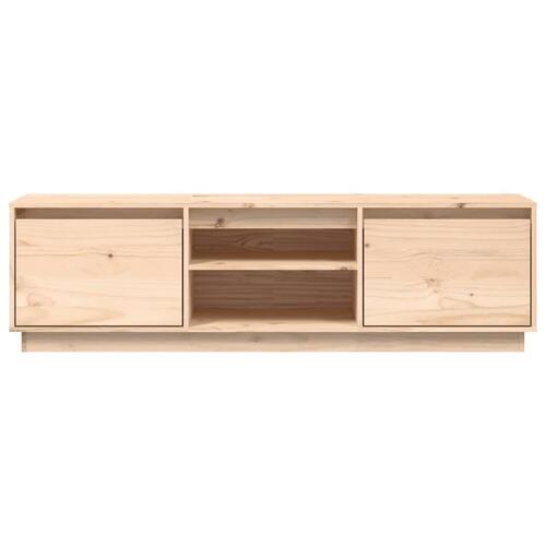 Tv-bord 140x35x40 cm massivt fyrretræ