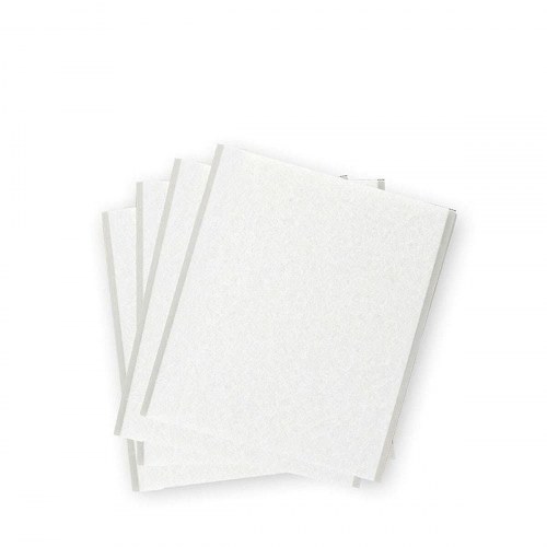 Filtdupper Inofix - hvid selvklæbende filt 100 × 85 mm (4 stk)