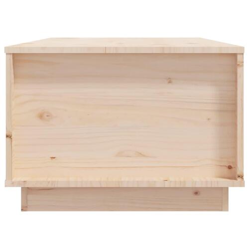 Sofabord 100x50x35 cm massivt fyrretræ