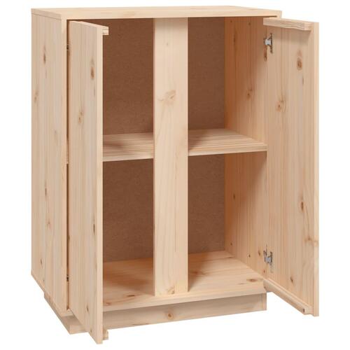 Skænk 60x35x80 cm massivt fyrretræ