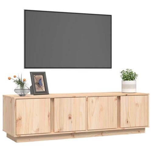 Tv-bord 140x40x40 cm massivt fyrretræ