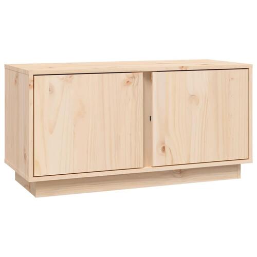 Tv-bord 80x35x40,5 cm massivt fyrretræ