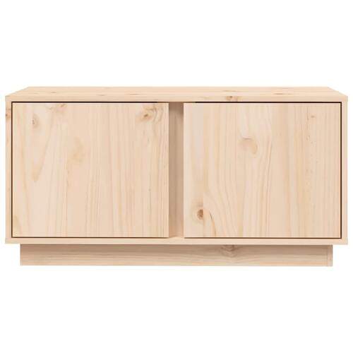Tv-bord 80x35x40,5 cm massivt fyrretræ
