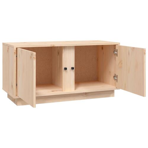 Tv-bord 80x35x40,5 cm massivt fyrretræ