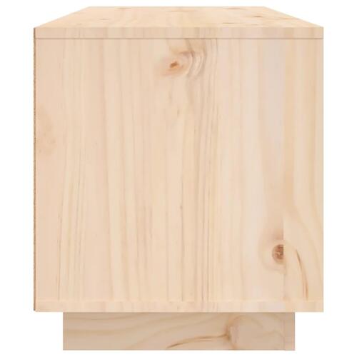 Tv-bord 80x35x40,5 cm massivt fyrretræ
