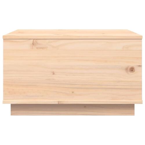Sofabord 60x50x35 cm massivt fyrretræ