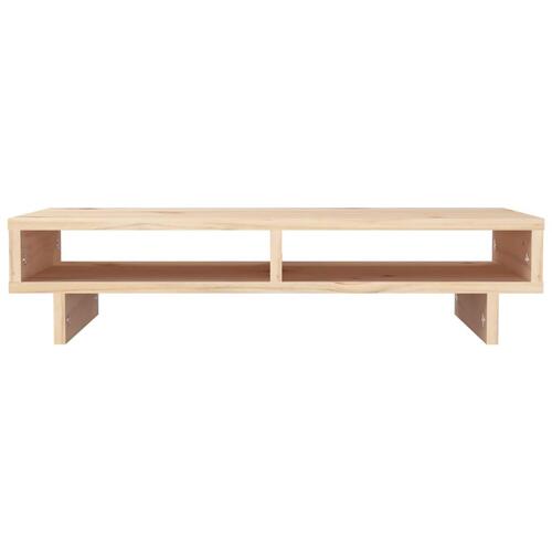 Skærmholder 60x27x14 cm massivt fyrretræ