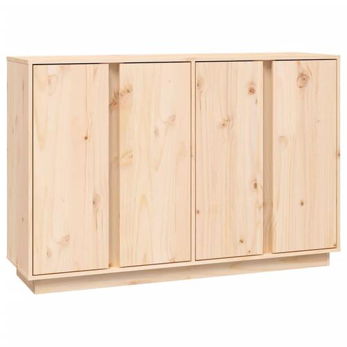 Skænk 120x35x80 cm massivt fyrretræ