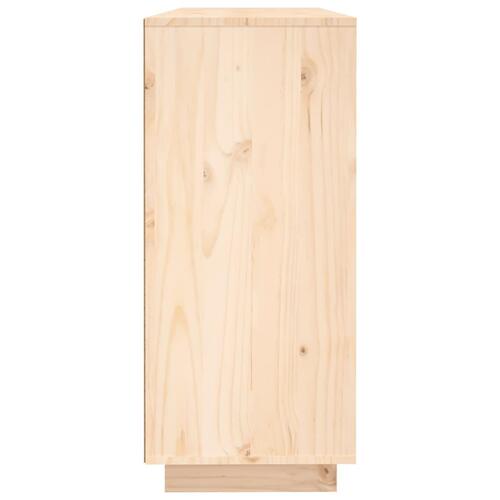 Skænk 120x35x80 cm massivt fyrretræ