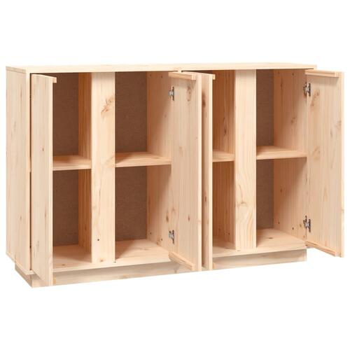 Skænk 120x35x80 cm massivt fyrretræ