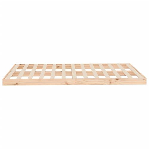 Sengeramme 120x200 cm massivt fyrretræ
