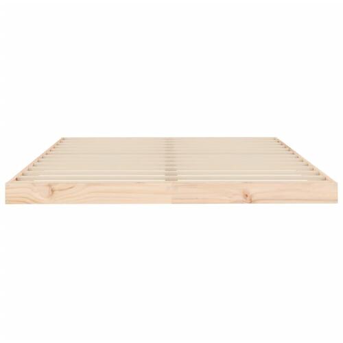 Sengeramme 140x190 cm massivt fyrretræ