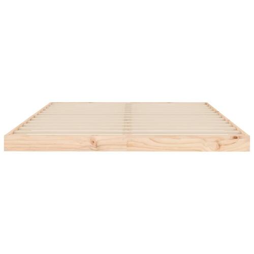 Sengeramme 135x190 cm massivt fyrretræ