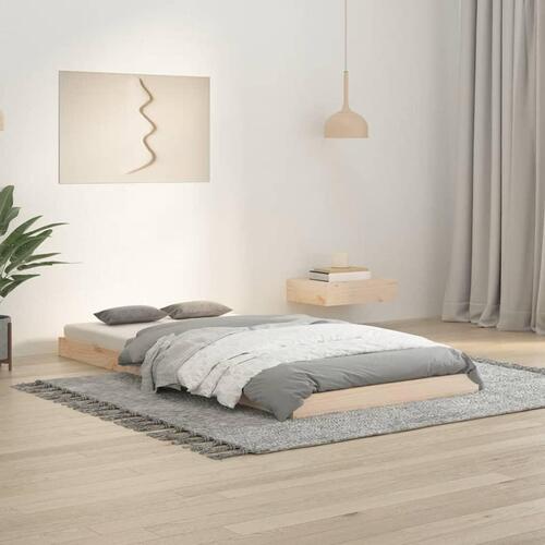Sengeramme 90x190 cm massivt fyrretræ