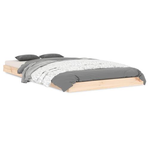 Sengeramme 90x190 cm massivt fyrretræ