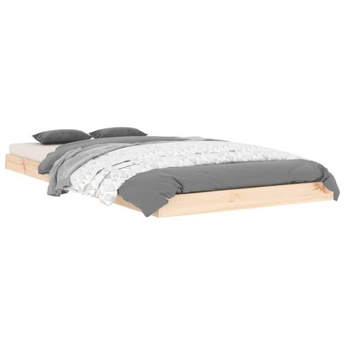 Sengeramme 90x190 cm massivt fyrretræ