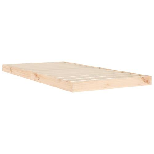 Sengeramme 90x190 cm massivt fyrretræ