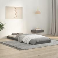 Sengeramme 75x190 cm Small Single massivt fyrretræ grå