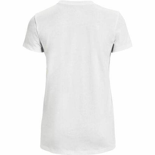 Kortærmet T-shirt til Kvinder Under Armour Sportstyle Hvid XS