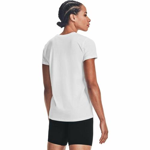 Kortærmet T-shirt til Kvinder Under Armour Sportstyle Hvid XS