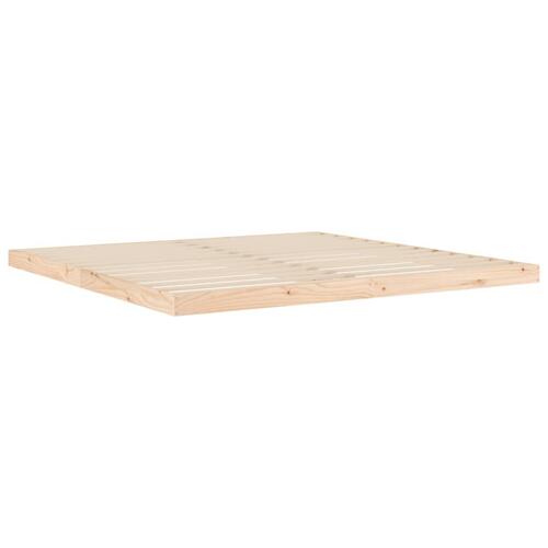 Sengeramme 200x200 cm massivt fyrretræ