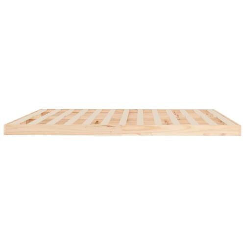 Sengeramme 180x200 cm massivt fyrretræ