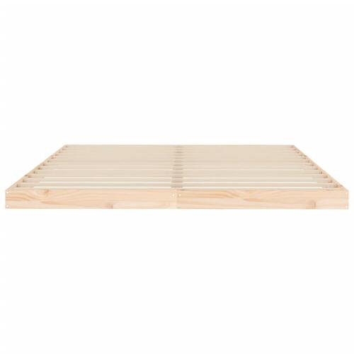 Sengeramme 160x200 cm massivt fyrretræ
