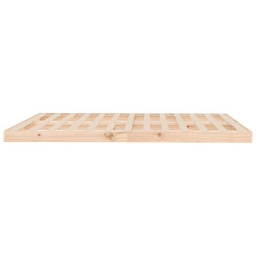 Sengeramme 160x200 cm massivt fyrretræ
