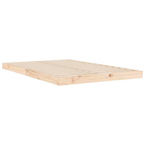 Sengeramme 120x190 cm massivt fyrretræ