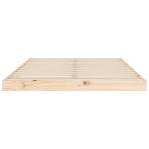 Sengeramme 120x190 cm massivt fyrretræ