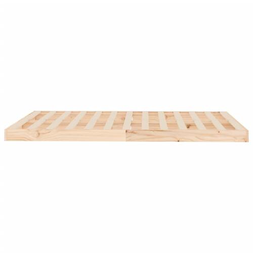 Sengeramme 120x190 cm massivt fyrretræ