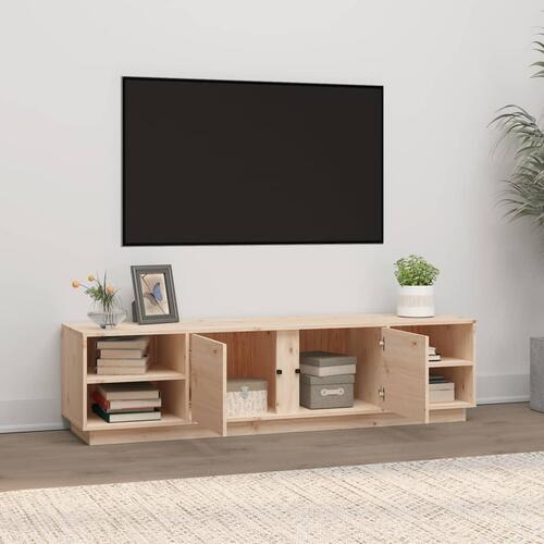 Tv-bord 156x40x40 cm massivt fyrretræ