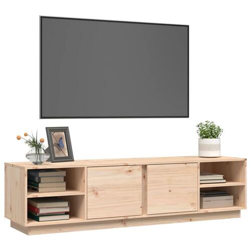 Tv-bord 156x40x40 cm massivt fyrretræ