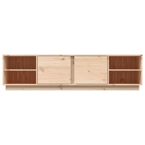 Tv-bord 156x40x40 cm massivt fyrretræ