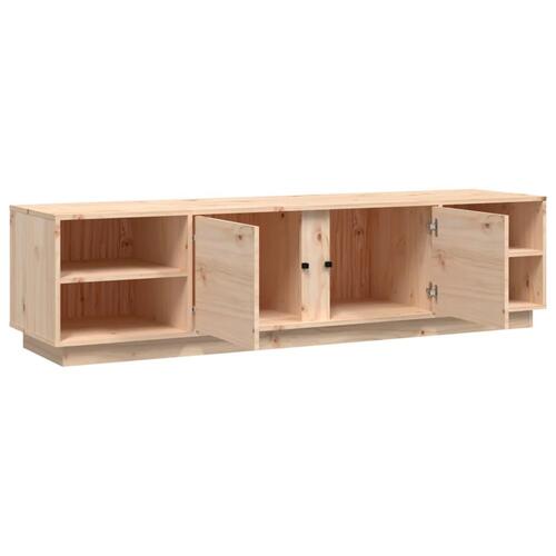 Tv-bord 156x40x40 cm massivt fyrretræ