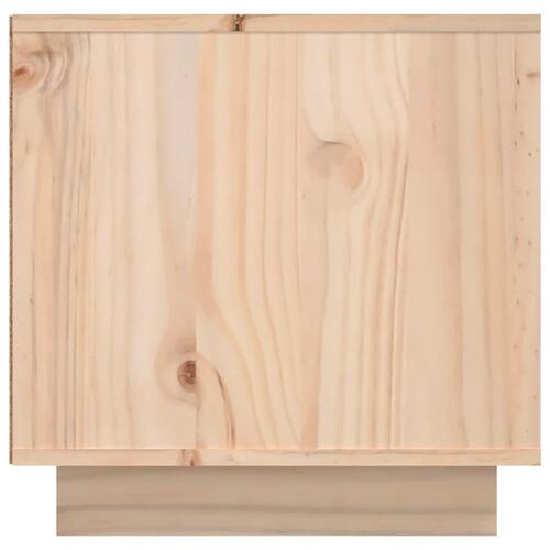 Tv-bord 156x40x40 cm massivt fyrretræ