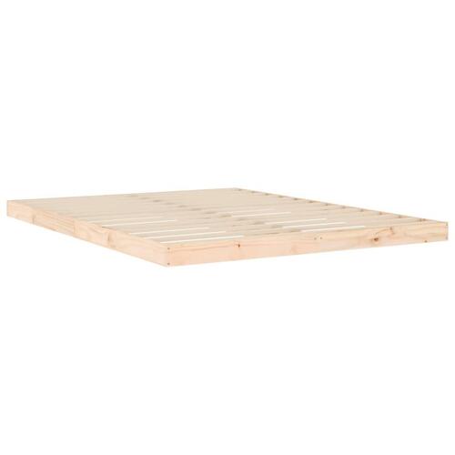 Sengeramme 150x200 cm massivt fyrretræ