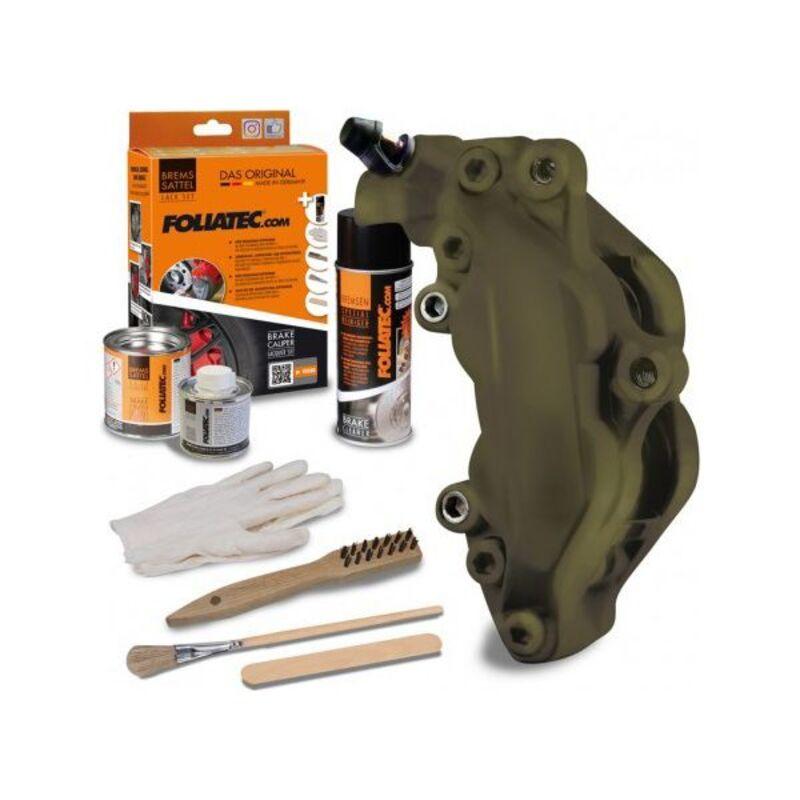 Foliatec RACING bremsekaliber-maling, 3 dele - Grøn