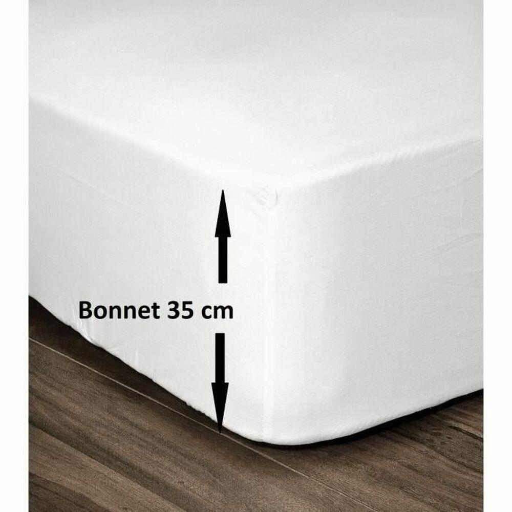 Faconsyet lagen Lovely Home - hvid, dobbeltseng 140 x 190 cm