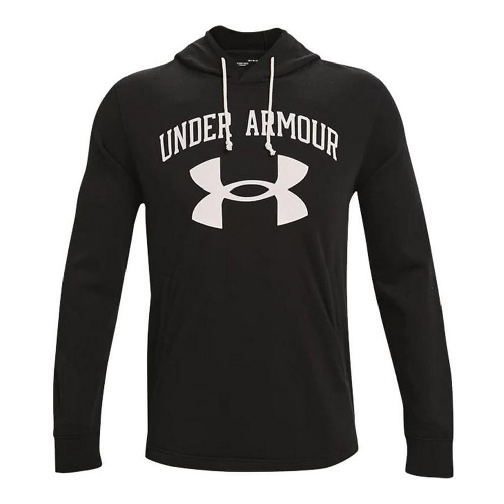 Hættetrøje til Mænd Under Armour Rival Terry Sort S