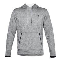 Hættetrøje til Mænd Under Armour Fleece Twist Mørkegrå XL