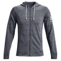 Sportsjakke til Mænd Under Armour Terry Sort Mørkegrå S