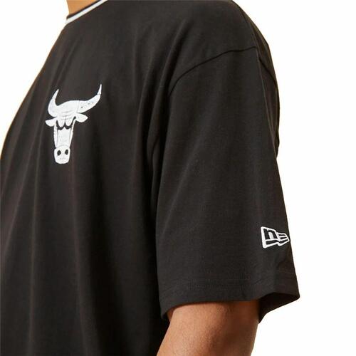 Kortærmet T-shirt til Mænd New Era Chicago Bulls Sort M