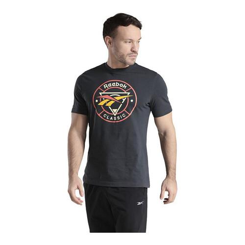 Kortærmet T-shirt til Mænd Reebok Classic Trail Sort M