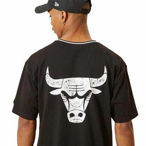 Kortærmet T-shirt til Mænd New Era Chicago Bulls Sort S