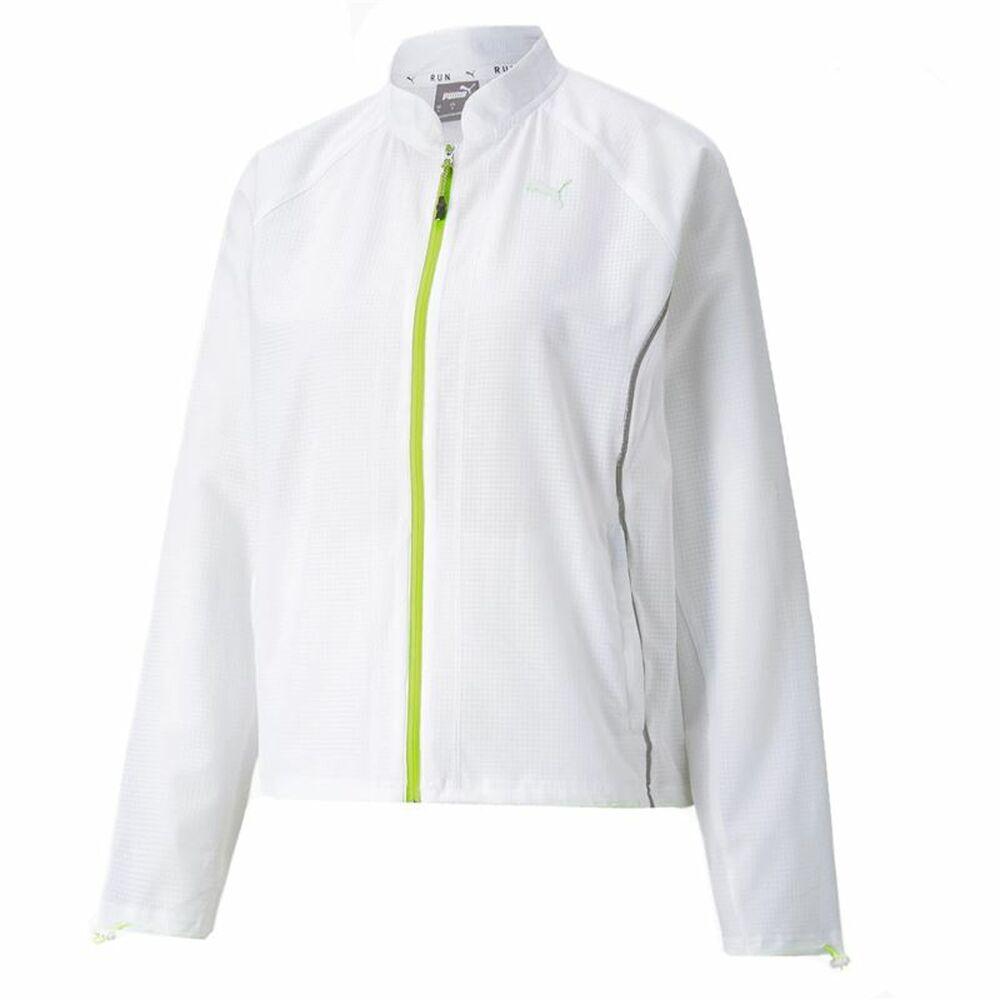 Sportsjakke til damer Puma Woven Ultra Hvid L